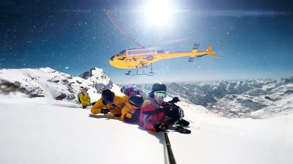 Helicopter Pilot Shuttling Snow Boarders After helicopter school, start earning that helicopter pilot salary with an entry level helicopter tour pilot job
