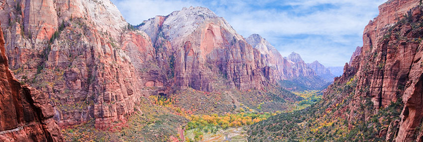 Farmington, UT Area Landmark: Drone Shot of Zion Find an Aviation School That Works Best for You near Farmington, UT.