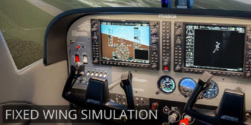 Frasca Fixed Wing Flight Simulators