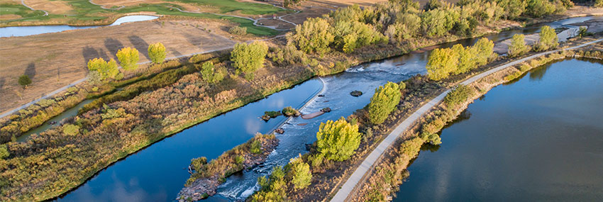 Landmark Near the Frederick Area: South Platte River Frederick resources: Aviation & Airport Management Degrees!